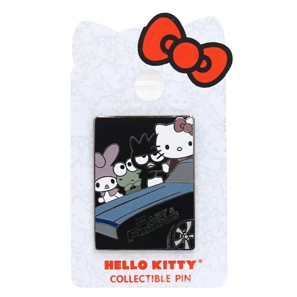 Universal Studios Hello Kitty Fast & Furious Pin - Picture 1 of 1